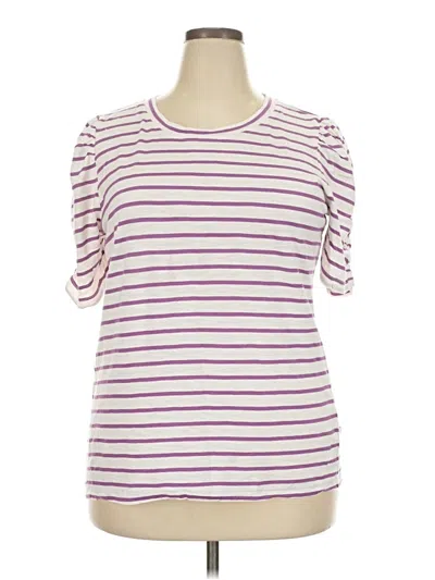 Pre-owned Torrid Short Sleeve T-shirt In Pink