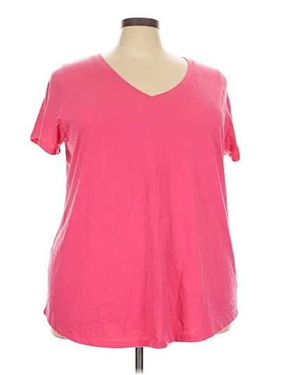 Pre-owned Torrid Short Sleeve T-shirt In Pink