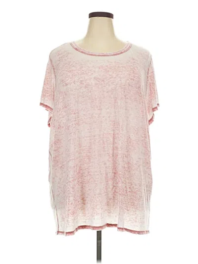 Pre-owned Torrid Short Sleeve T-shirt In Pink