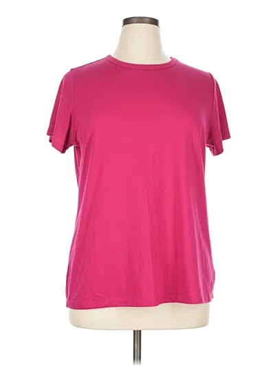 Pre-owned Torrid Short Sleeve T-shirt In Pink