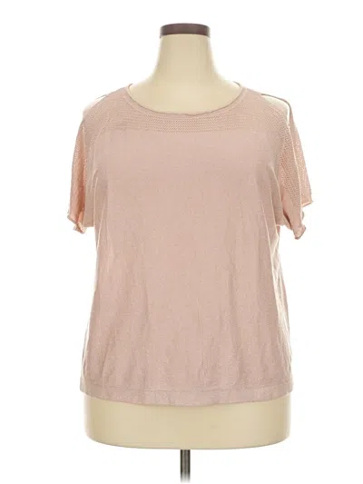 Pre-owned Torrid Short Sleeve T-shirt In Pink