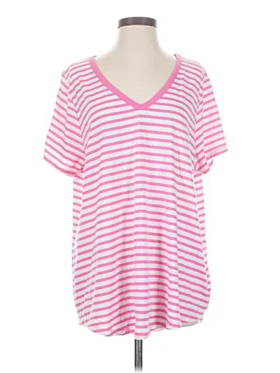 Pre-owned Torrid Short Sleeve T-shirt In Pink