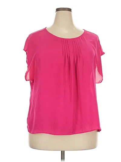 Pre-owned Torrid Short Sleeve T-shirt In Pink