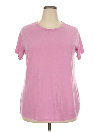 Pre-owned Torrid Short Sleeve T-shirt In Pink