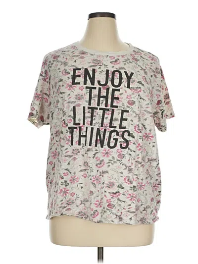 Pre-owned Torrid Short Sleeve T-shirt In Pink