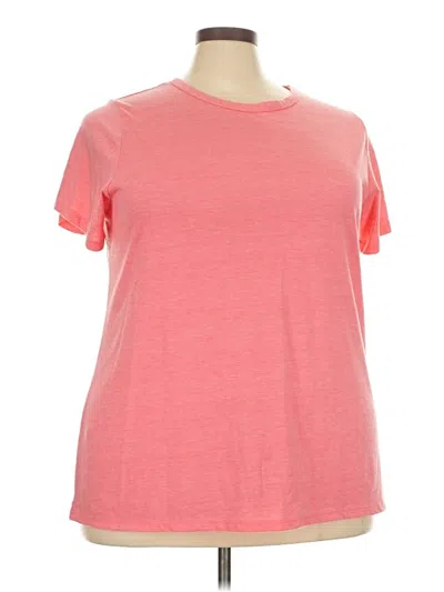 Pre-owned Torrid Short Sleeve T-shirt In Pink