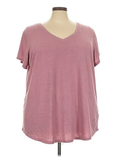 Pre-owned Torrid Short Sleeve T-shirt In Pink