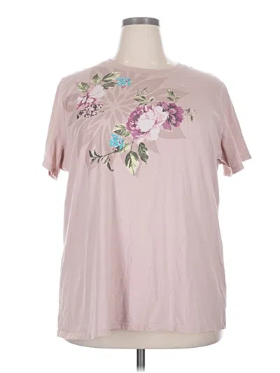 Pre-owned Torrid Short Sleeve T-shirt In Pink