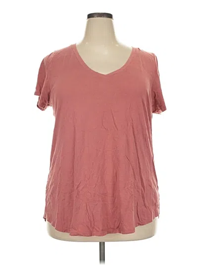 Pre-owned Torrid Short Sleeve T-shirt In Pink