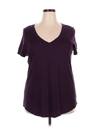 Pre-owned Torrid Short Sleeve T-shirt In Purple