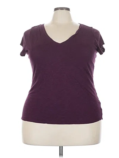 Pre-owned Torrid Short Sleeve T-shirt In Purple