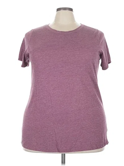Pre-owned Torrid Short Sleeve T-shirt In Purple
