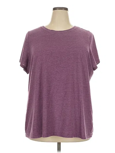 Pre-owned Torrid Short Sleeve T-shirt In Purple
