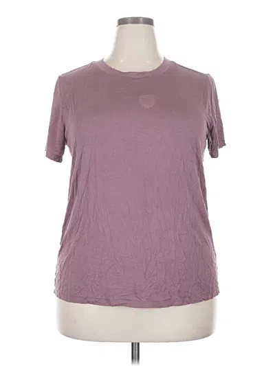 Pre-owned Torrid Short Sleeve T-shirt In Purple