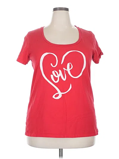 Pre-owned Torrid Short Sleeve T-shirt In Red