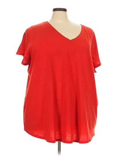 Pre-owned Torrid Short Sleeve T-shirt In Red