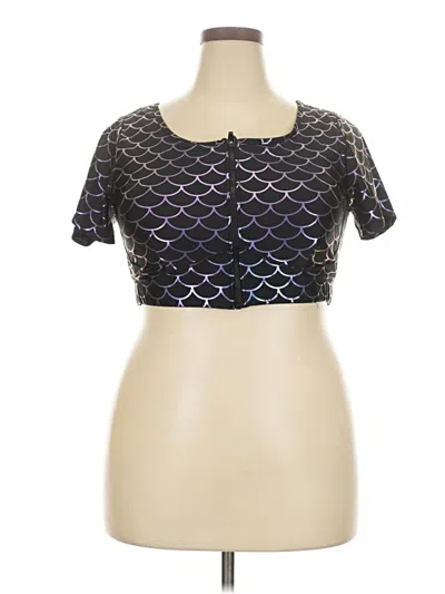 Pre-owned Torrid Short Sleeve T-shirt In Silver