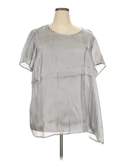 Torrid Short Sleeve T-shirt In Silver