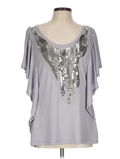 Torrid Short Sleeve T-shirt In Gray