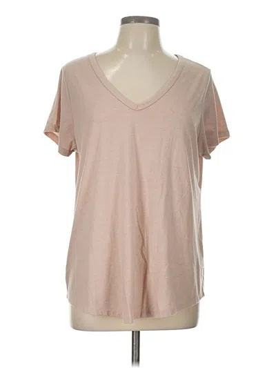 Pre-owned Torrid Short Sleeve T-shirt In Tan