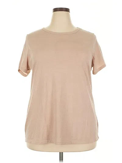 Pre-owned Torrid Short Sleeve T-shirt In Tan