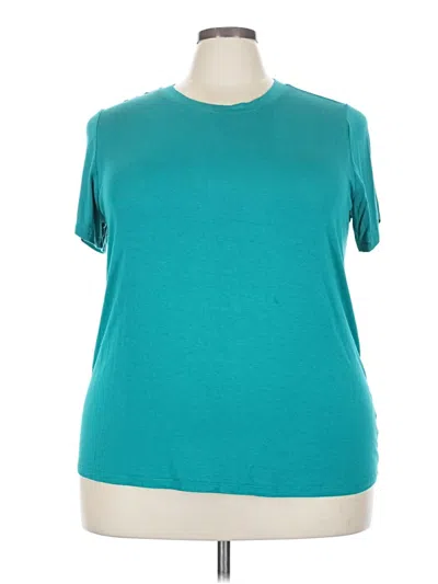 Pre-owned Torrid Short Sleeve T-shirt In Teal