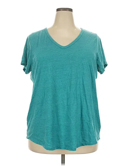 Pre-owned Torrid Short Sleeve T-shirt In Teal
