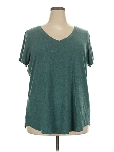 Pre-owned Torrid Short Sleeve T-shirt In Teal