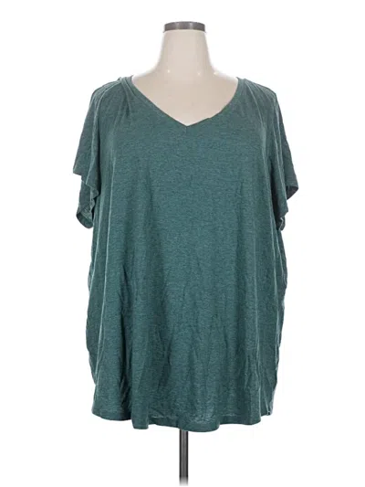 Pre-owned Torrid Short Sleeve T-shirt In Teal