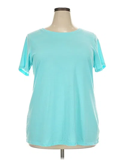 Pre-owned Torrid Short Sleeve T-shirt In Teal