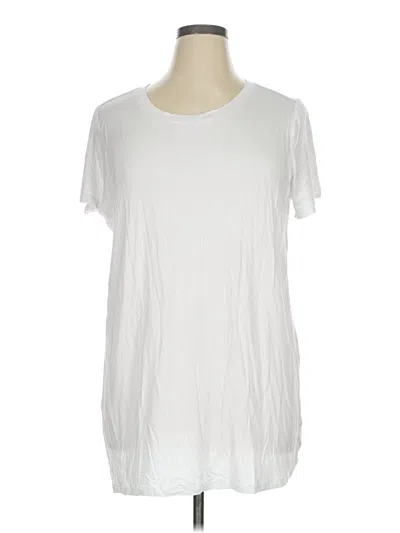 Pre-owned Torrid Short Sleeve T-shirt In White