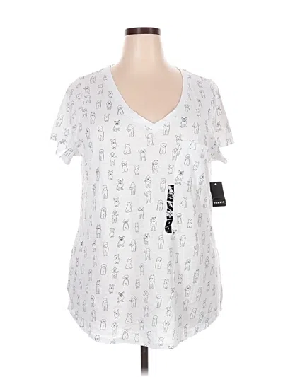 Torrid Short Sleeve T-shirt In White