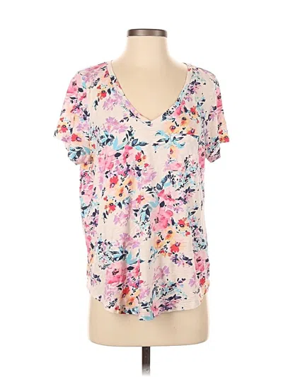 Pre-owned Torrid Short Sleeve T-shirt In White