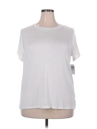Pre-owned Torrid Short Sleeve T-shirt In White