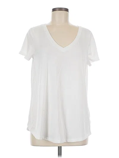 Pre-owned Torrid Short Sleeve T-shirt In White