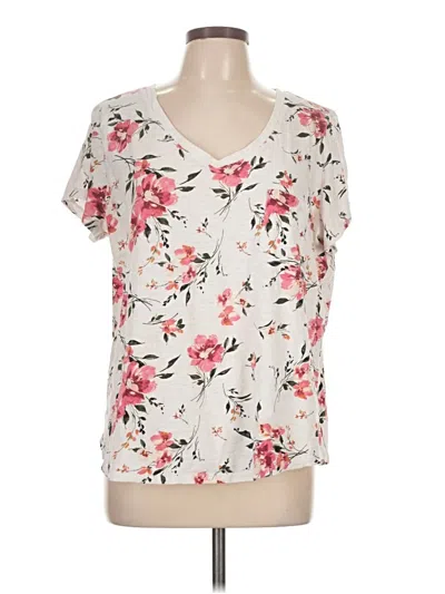 Pre-owned Torrid Short Sleeve T-shirt In White