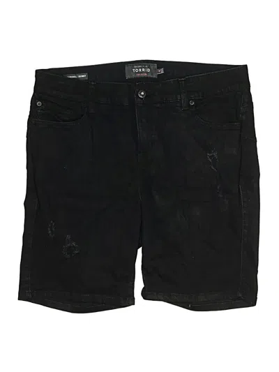 Pre-owned Torrid Shorts In Black