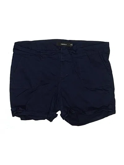 Pre-owned Torrid Shorts In Blue
