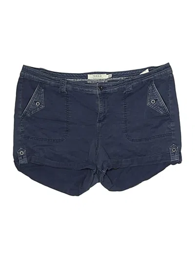 Pre-owned Torrid Shorts In Blue