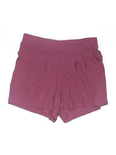 Pre-owned Torrid Shorts In Burgundy