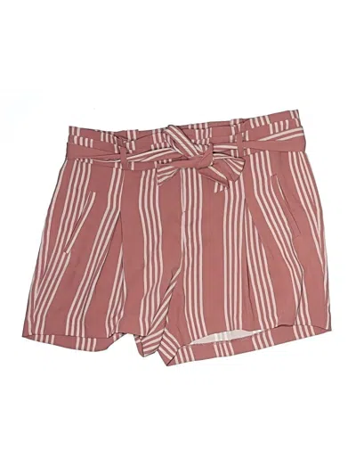 Pre-owned Torrid Shorts In Burgundy