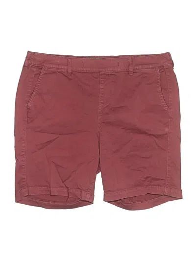 Pre-owned Torrid Shorts In Burgundy