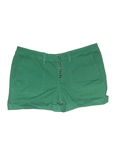 Pre-owned Torrid Shorts In Green