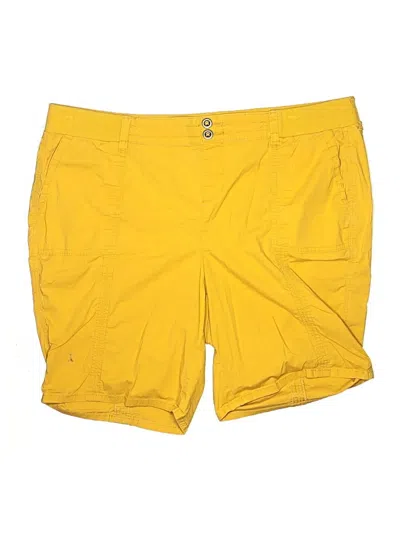 Pre-owned Torrid Shorts In Yellow