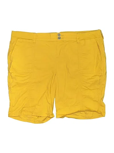 Pre-owned Torrid Shorts In Yellow