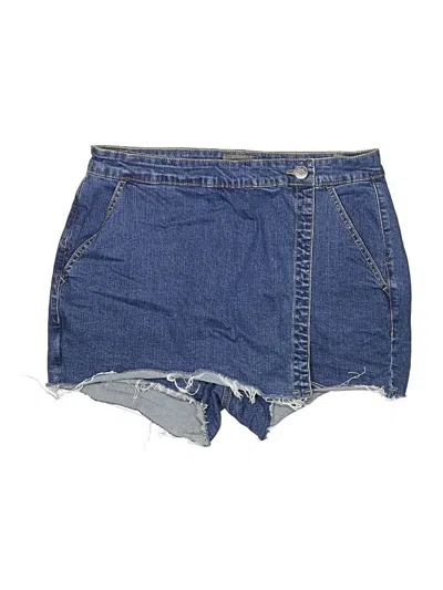 Pre-owned Torrid Skort In Blue