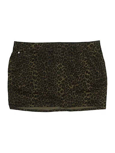 Pre-owned Torrid Skort In Brown