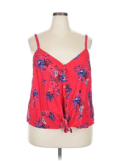 Torrid Sleeveless Blouse In Animal Print