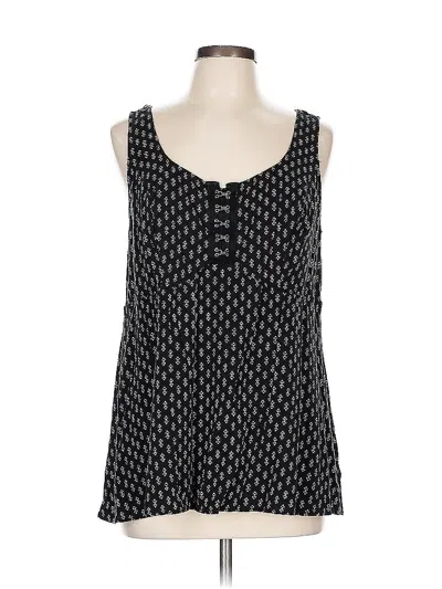 Pre-owned Torrid Sleeveless Blouse In Black