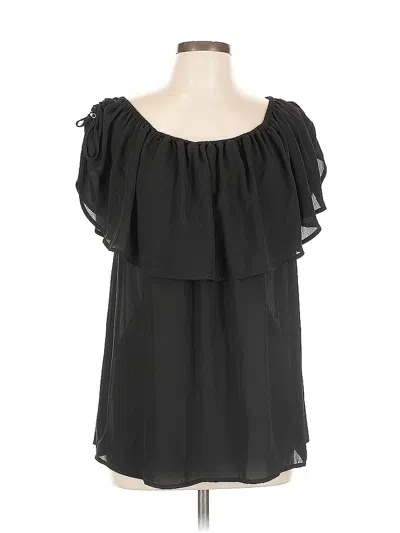 Pre-owned Torrid Sleeveless Blouse In Black
